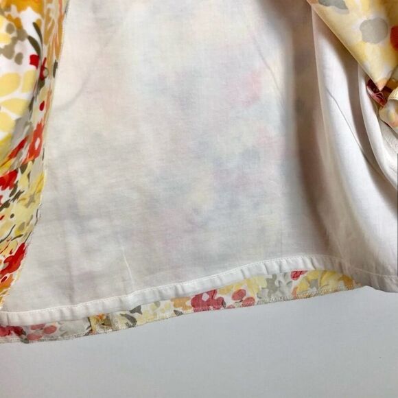 Express Women's Size 4 Floral A-Line Knee Length Skirt Multicolor - Picture 6 of 11